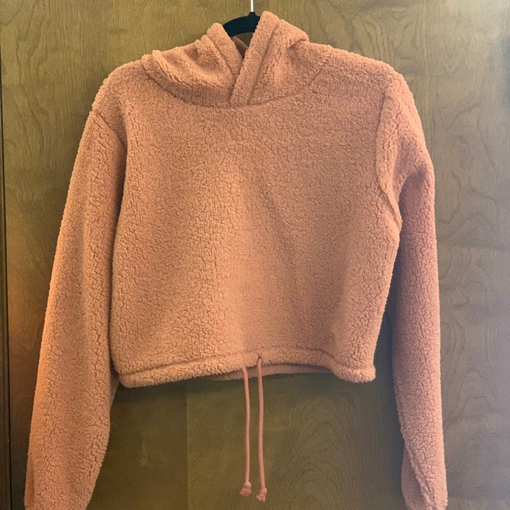 Target Cropped Hoodie